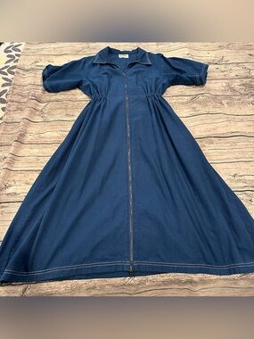 knee length dresses for ladies Utility Dress, Paprika – Clad main image 1